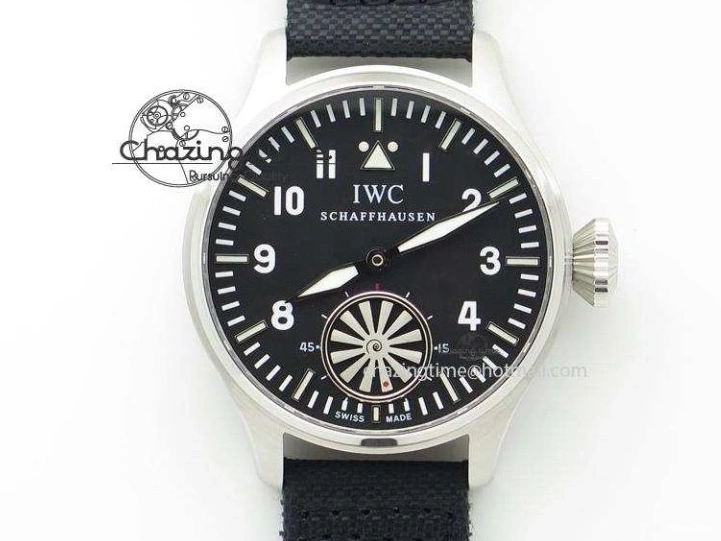 MIROTIME 1229 Big Pilot Real PR IW500432 DFB Limited Edition ZF 1:1 Best Edition On Black Nylon Strap A Fashionable 7276